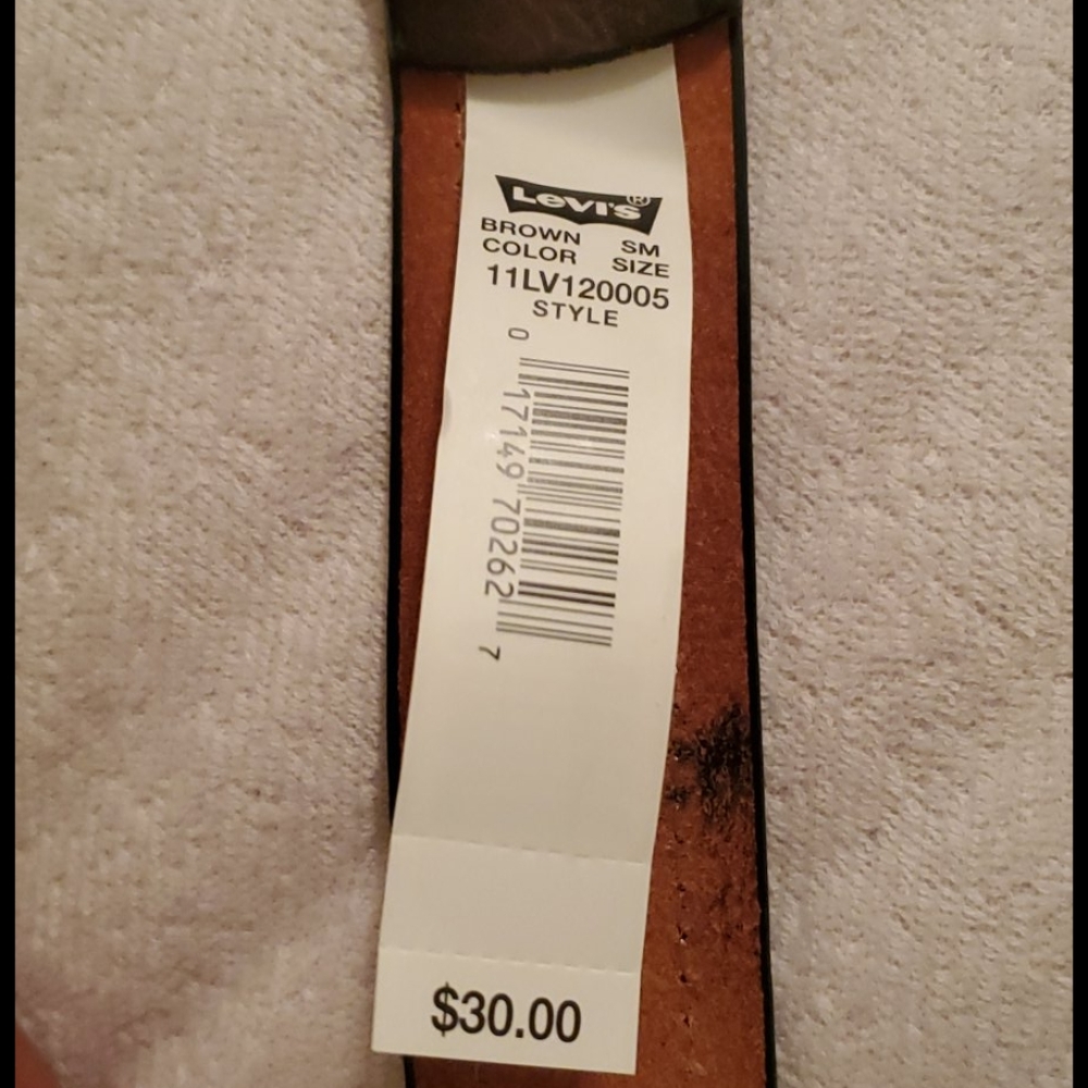 Men's Levi's Belt - Picture 5 of 7